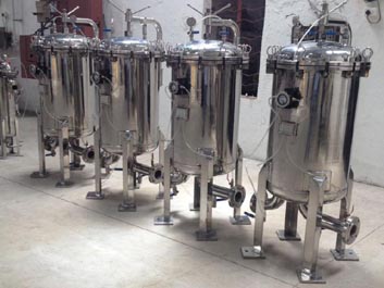 SS Micron Filter Bag Assembly